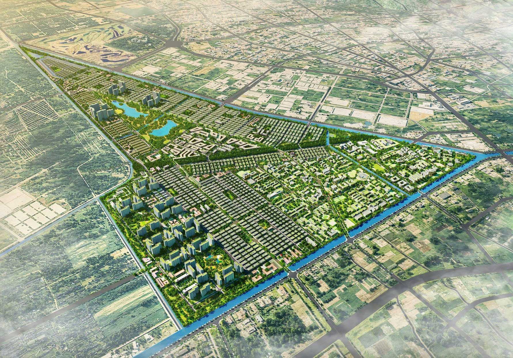 Địa thế cao ráo